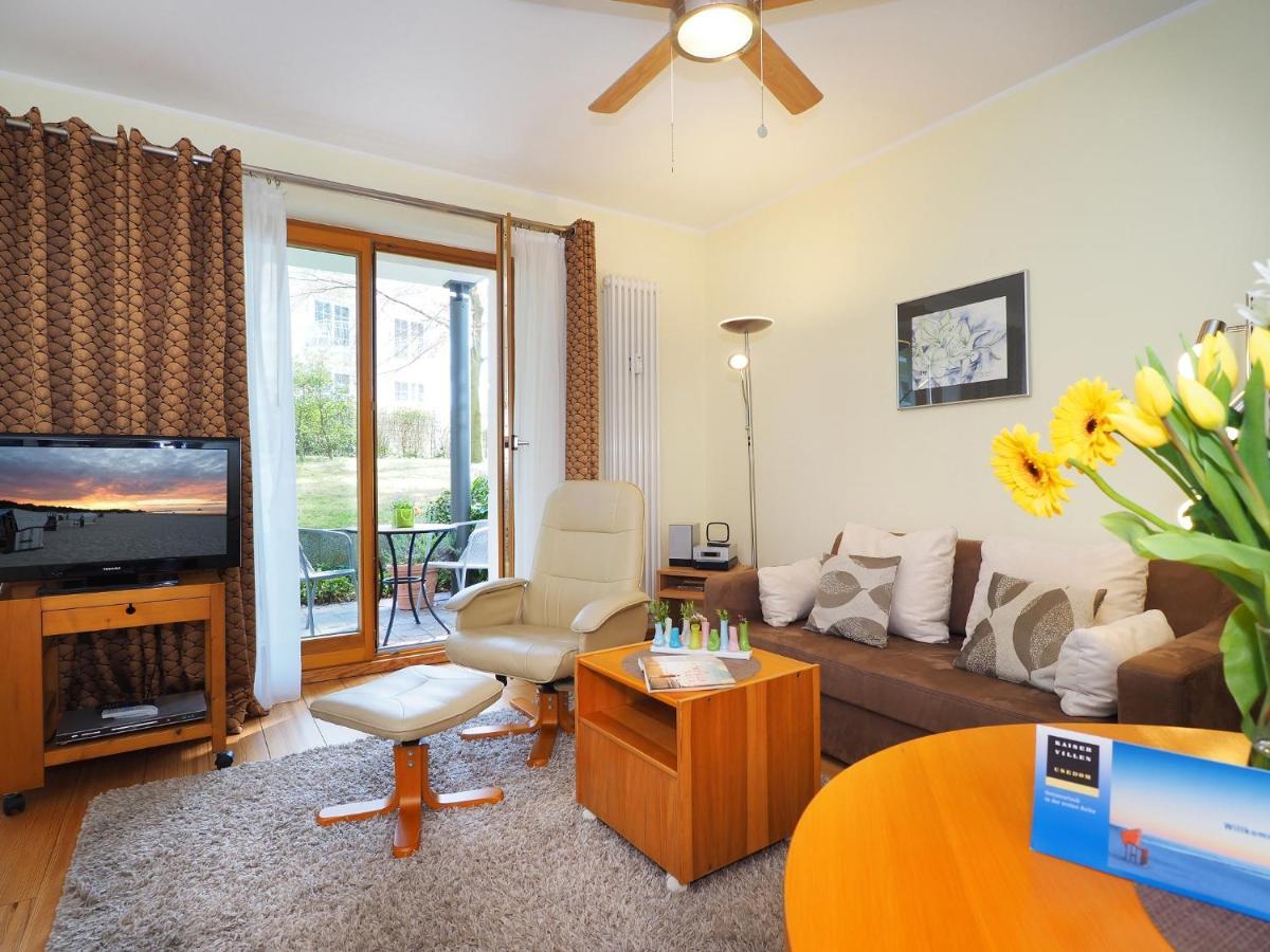 Kaiservillen Heringsdorf - 1-Raum-Ferienwohnung Mit Terrasse D103 Eksteriør billede
